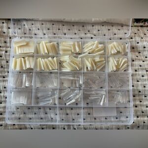 Coffin Acrylic Nail Tips (1000pc)
